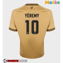 Moške Nogometnih dresov Crystal Palace Yeremy Pino #10 Gostujoči 2025-26 Kratki rokavi